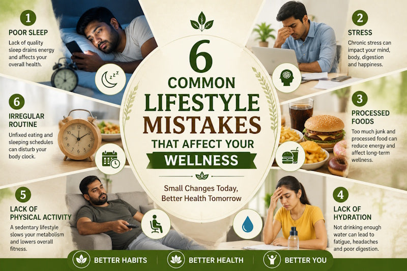6 Common Lifestyle Mistakes That Affect Your Wellness