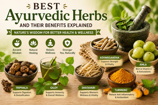 Best Ayurvedic Herbs and Their Benefits Explained (Ashwagandha, Triphala, Amla & More)