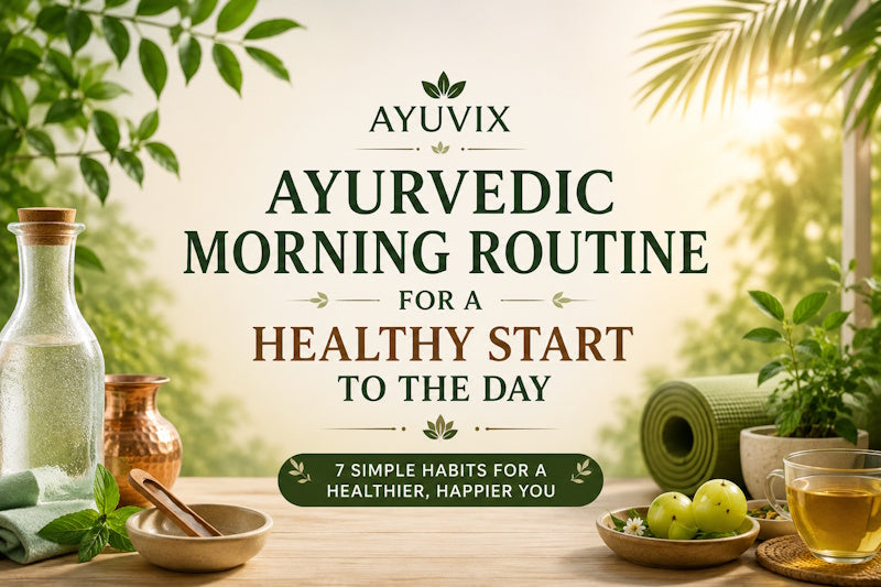 Ayurvedic Morning Routine for a Healthy Start to the Day