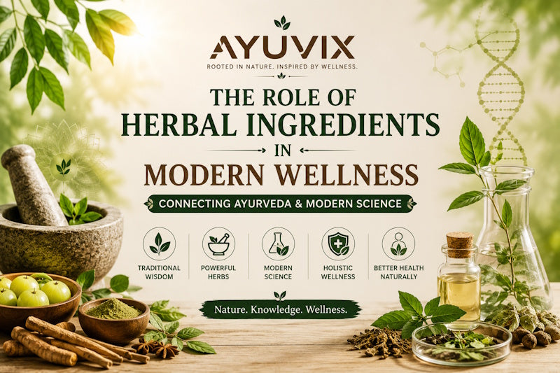 The Role of Herbal Ingredients in Modern Wellness | Ayurveda and Modern Science