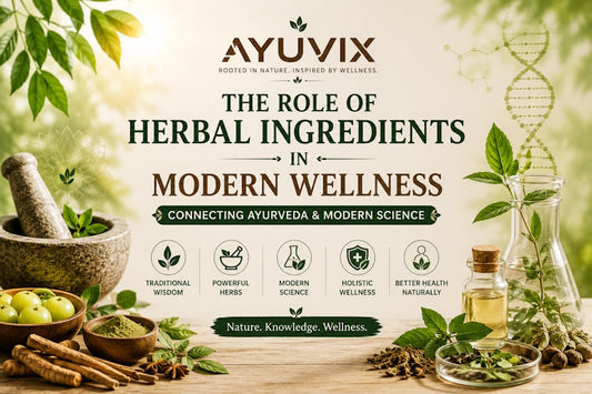 The Role of Herbal Ingredients in Modern Wellness | Ayurveda and Modern Science
