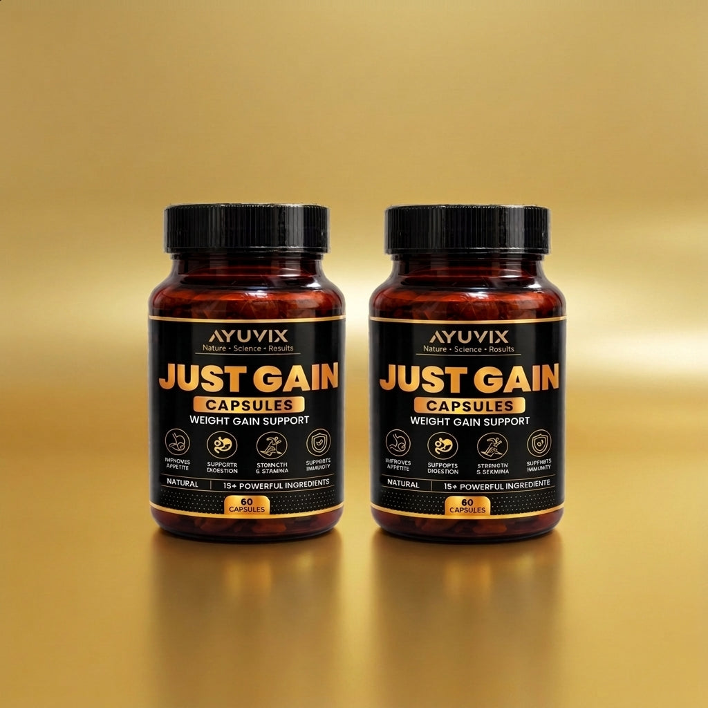 Ayuvix Just Gain Capsule | 2 Month Pack